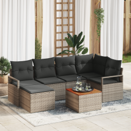7-teiliges Garten Sofa Set...