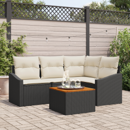 5-teiliges Garten-Sofa-Set...