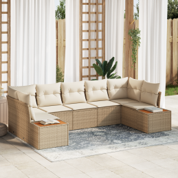 7-teiliges Garten Sofa Set...