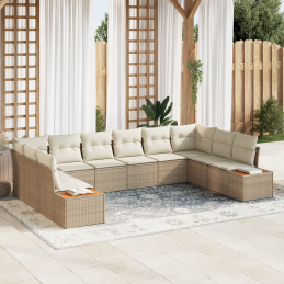 10-teiliges Garten-Sofa-Set...