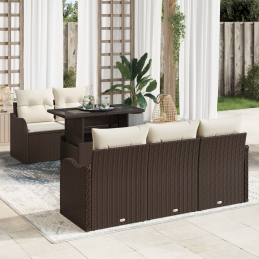 6-teiliges Garten Sofa Set...