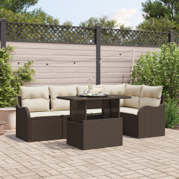 6-teiliges Garten Sofa Set...