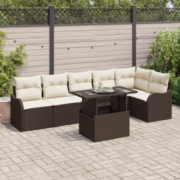 7-teiliges Garten Sofa Set...