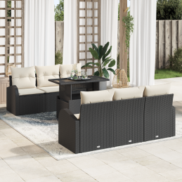 7-Teiliges Garten-Sofa-Set...