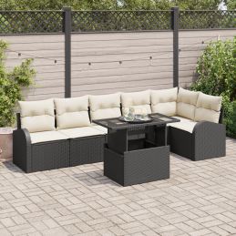 7-teiliges Garten Sofa Set...