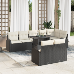 9-teiliges Garten Sofaset...