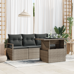 5-teiliges Garten-Sofa-Set...