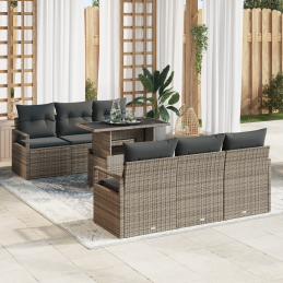 7-teiliges Garten Sofa Set...