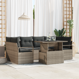 7-teiliges Garten Sofa Set...