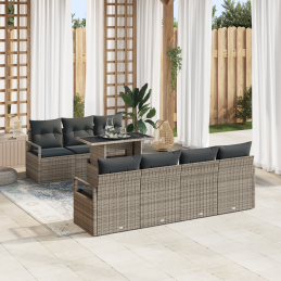 8-teiliges Gartensofa Set...