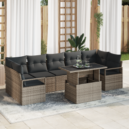 8-teiliges Garten Sofa Set...