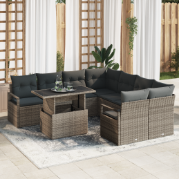 9-teiliges Garten Sofa Set...