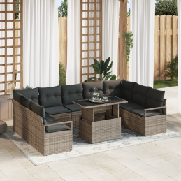 10-teiliges Garten Sofa Set...