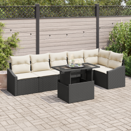 7-teiliges Garten-Sofa-Set...