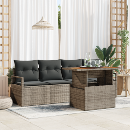5-teiliges Garten-Sofa-Set...