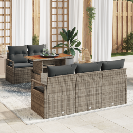 6-teiliges Garten Sofa Set...