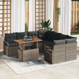 9-teiliges Garten Sofa Set...