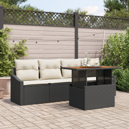 5-tlg. Garten-Sofaset mit...