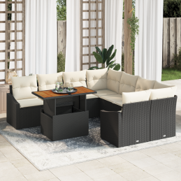 9-teiliges Garten-Sofa-Set...