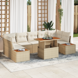 8-teiliges Garten-Sofa-Set...