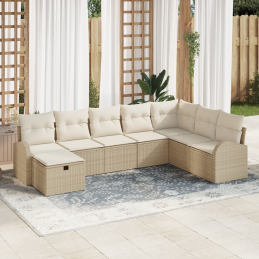 8-teiliges Garten-Sofa-Set...