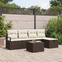 6-teiliges Garten Sofa Set...