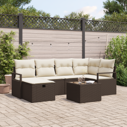 7-teiliges Garten Sofa Set...