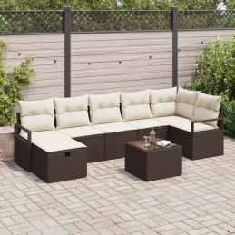 8-teiliges Garten-Sofa-Set...