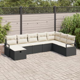 8-teiliges Garten-Sofa-Set...