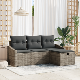 4-teiliges Garten Sofa Set...