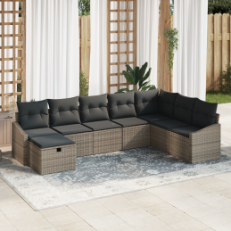 8-teiliges Garten-Sofa-Set...
