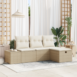 4-teiliges Garten Sofa Set...