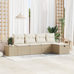 5-teiliges Garten-Sofa-Set...