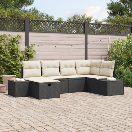 6-teiliges Garten-Sofa-Set...