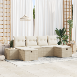 6-teiliges Garten Sofa Set...