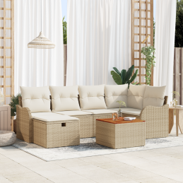 7-teiliges Garten Sofa Set...