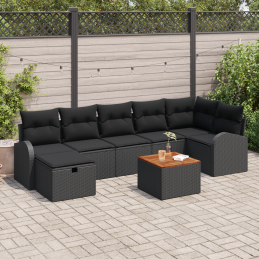 8-teiliges Garten-Sofa-Set...