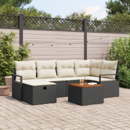 7-teiliges Garten-Sofa-Set...