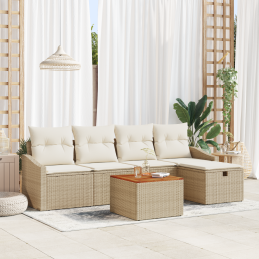 6-teilige Garten Sofa Set...