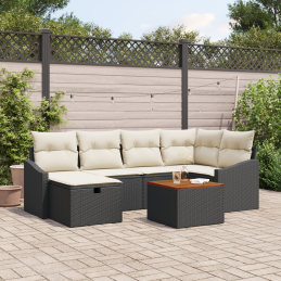 7-teiliges Garten Sofa Set...