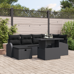 7-teiliges Garten Sofa Set...