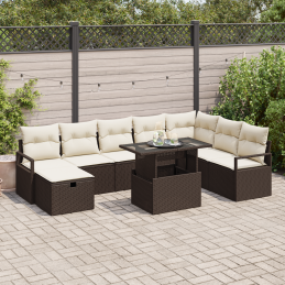 9-teiliges Garten Sofa Set...