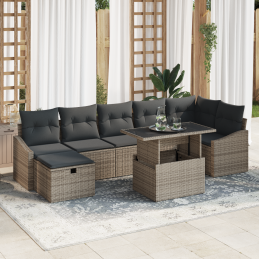 8-teiliges Garten Sofa Set...