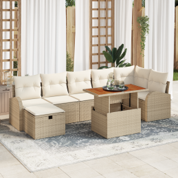 8-teiliges Garten Sofa Set...