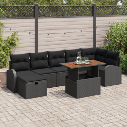 8-teiliges Garten-Sofaset...