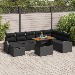 9-teiliges Garten Sofa Set...