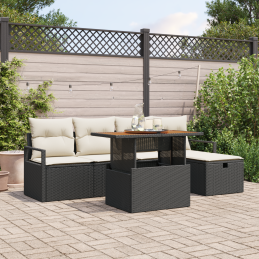 6-teiliges Garten-Sofa-Set...