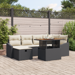 7-teiliges Garten Sofa Set...
