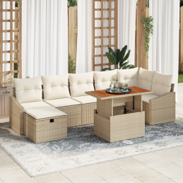 8-teiliges Garten Sofa Set...