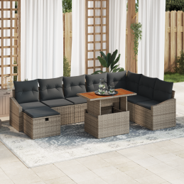 9-teiliges Garten Sofa Set...